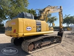 Back of used Excavator